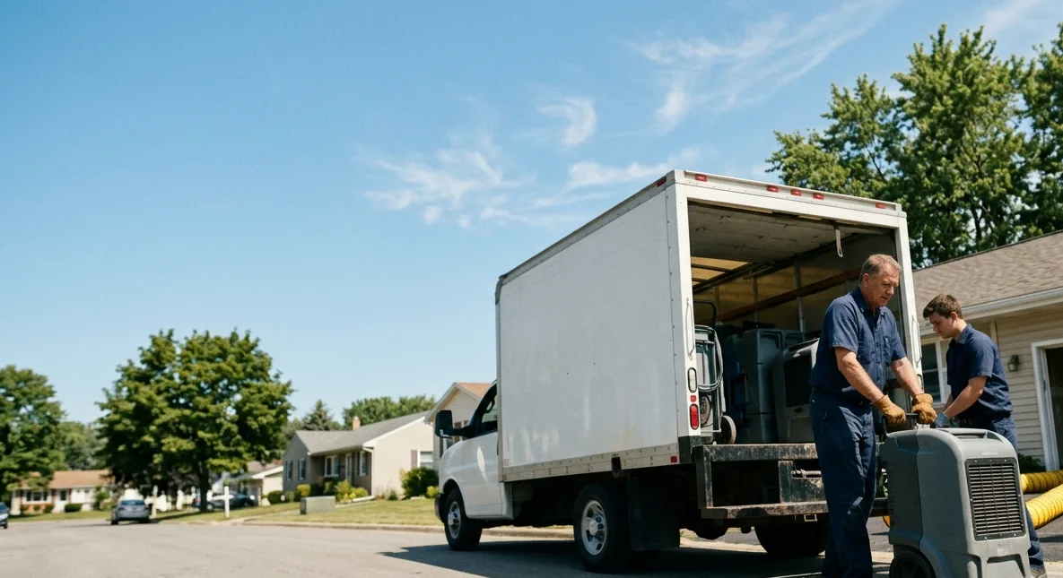 Water Damage Cleanup in Lewistown, OH near me